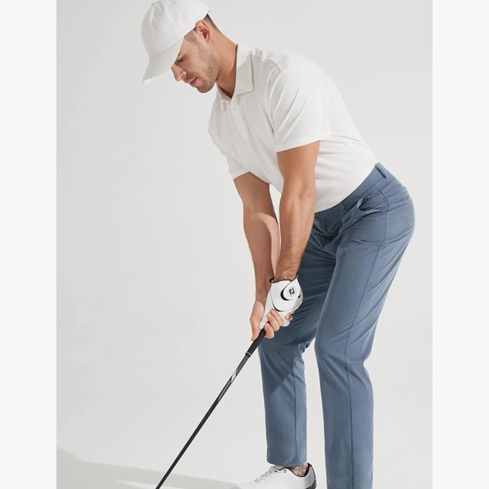 Men's Golf Pant Ice Blue 30x32